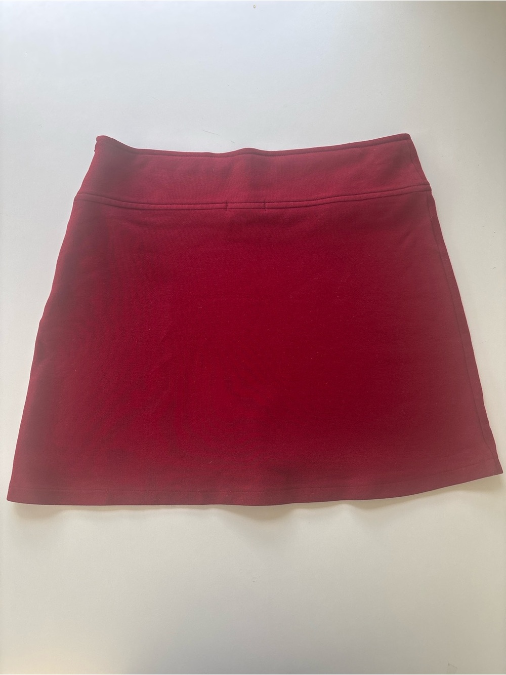 Jacob Red Mini Skirt - Picture 2 of 4